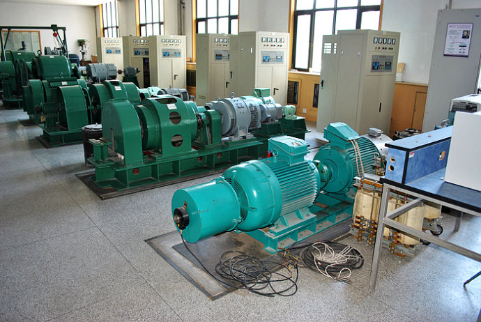 铅山某热电厂使用我厂的YKK高压电机提供动力